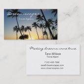 dreamscapes 名刺 (正面/裏面)