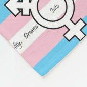 DreamsIntoRealityComicsカバーアート フリースブランケット (角)