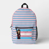 DreamsIntoRealityComicsカバーアート プリントバックパック (正面)