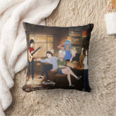 DreamsIntoRealityComicsバーカバーアート クッション (ブランケット)