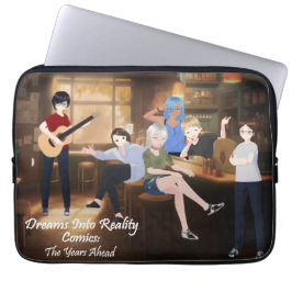 DreamsIntoRealityComicsバーカバーアート ラップトップスリーブ