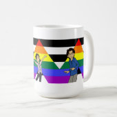 DreamsIntoRealityComics子供たちがアートをカバー コーヒーマグカップ (正面右)