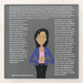 DreamsIntoRealityComics記念日 ガラスコースター (正面)