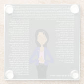 DreamsIntoRealityComics記念日 ガラスコースター (裏面)