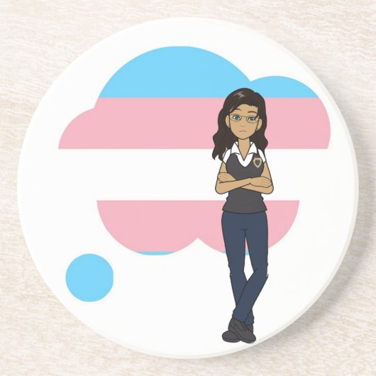 DreamsIntoRealityComics Ashlyn Tempestカバーアート コースター (正面)