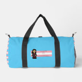 DreamsIntoRealityComics Ashlyn Tempestカバーアート ダッフルバッグ (正面)