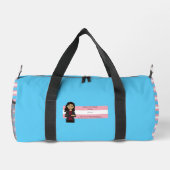 DreamsIntoRealityComics Ashlyn Tempestカバーアート ダッフルバッグ (裏面)