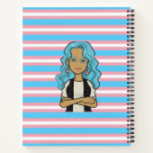 DreamsIntoRealityComics Ashlyn Tempestカバーアート ノートブック (裏面)