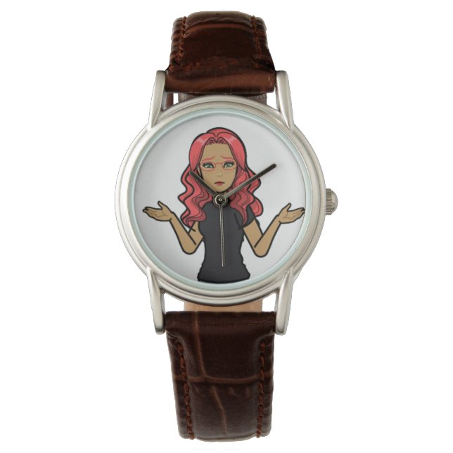 DreamsIntoRealityComics Ashlyn Tempestカバーアート 腕時計 (正面)