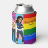 DreamsIntoRealityComics Just the 2 of Us Cover Art 缶クーラー (缶正面)