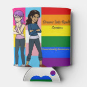 DreamsIntoRealityComics Just the 2 of Us Cover Art 缶クーラー (裏面)