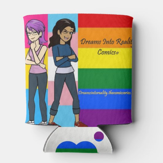 DreamsIntoRealityComics Just the 2 of Us Cover Art 缶クーラー (裏面)