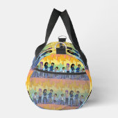 DreamsIntoRealityComics The Fam Cover Art ダッフルバッグ (右)