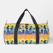 DreamsIntoRealityComics The Fam Cover Art ダッフルバッグ (裏面)