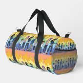 DreamsIntoRealityComics The Fam Cover Art ダッフルバッグ (右コーナー)