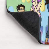 DreamsIntoRealityComics The Fam Cover Art マウスパッド (コーナー)