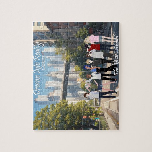 DreamsIntoRealityComics The Year Ahead Cover Art ジグソーパズル (縦)