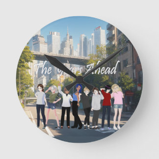 DreamsIntoRealityComics The Year Ahead Cover Art ラウンド壁時計