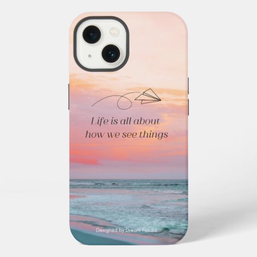 Dreamtech_トレンディバイブス iPhone13ケース iPhoneケース (裏面)