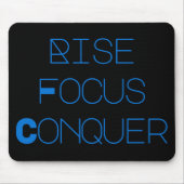 Dreamtech_Inc: Rise, Focus, Conquer Desk Mats マウスパッド (正面)