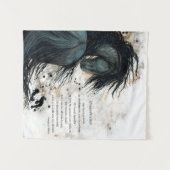 Dreamwalker Horse by Bihrle タペストリー (正面(横))