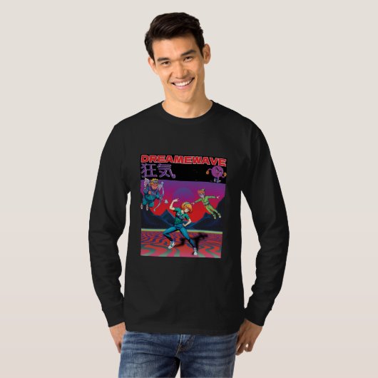 DREAMWAVE-狂気 Tシャツ (正面フル)