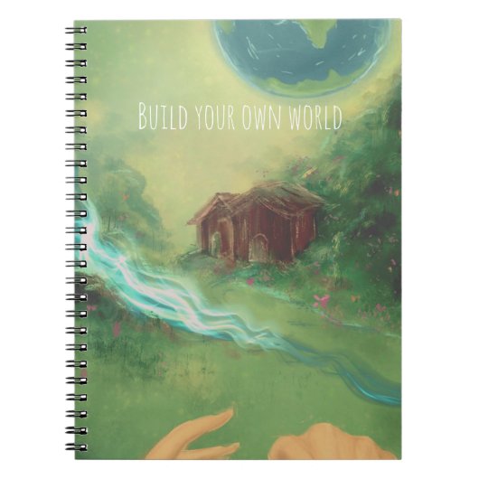 Dreamweaver Journal:Build Your World 📔✨ ノートブック (正面)