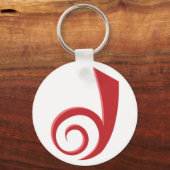 Dreamwidth 'D'キーチェーン キーホルダー (正面)