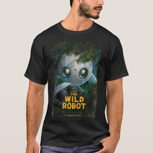 Dreamworks The Wild Robot Poster Tシャツ (正面)