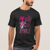 Dreamworks Trolls Poppy Sparkle Tシャツ (正面)