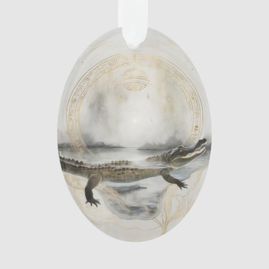 Dreamwoven Guardian Alligator Ornament オーナメント (正面)