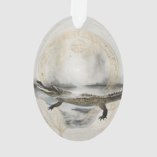 Dreamwoven Guardian Alligator Ornament オーナメント (裏面)