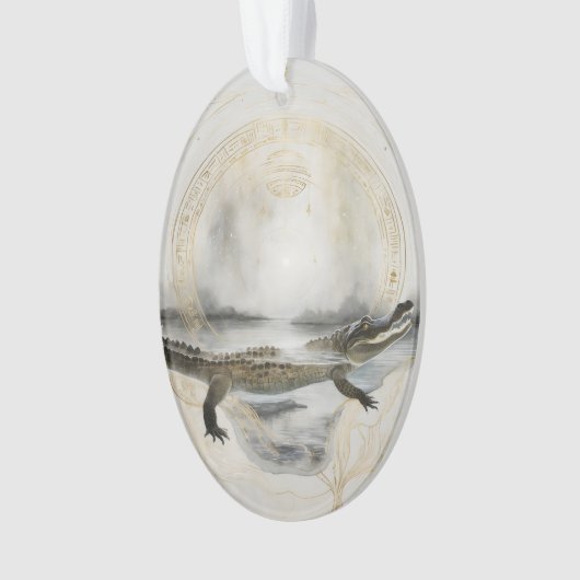 Dreamwoven Guardian Alligator Ornament オーナメント (正面)