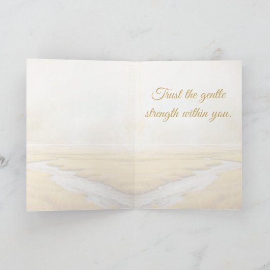 Dreamwoven Guardian Elephant Greeting Card カード (内部)