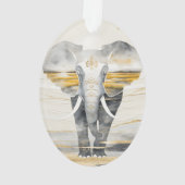 Dreamwoven Guardian Elephant Ornament オーナメント (裏面)