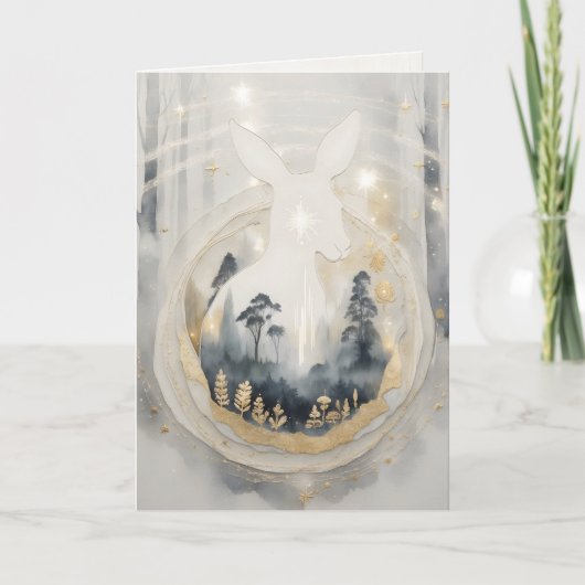 Dreamwoven Guardian Kangaroo (Marlu) – Golden Fore カード (正面)