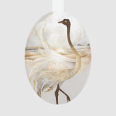 Dreamwoven Guardian Ostrich Ornament – Feather of  オーナメント (裏面)