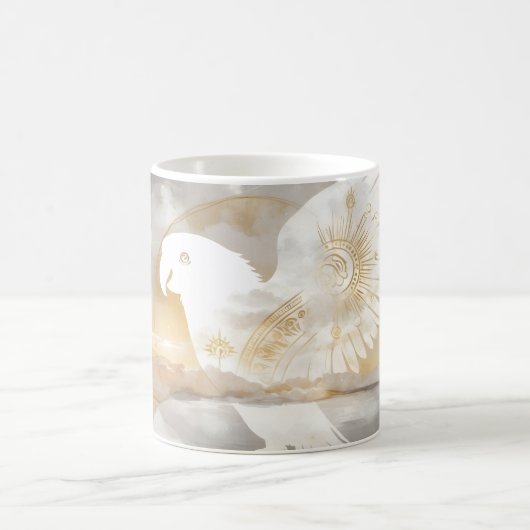 Dreamwoven Guardian Parrot Mug コーヒーマグカップ (中央)