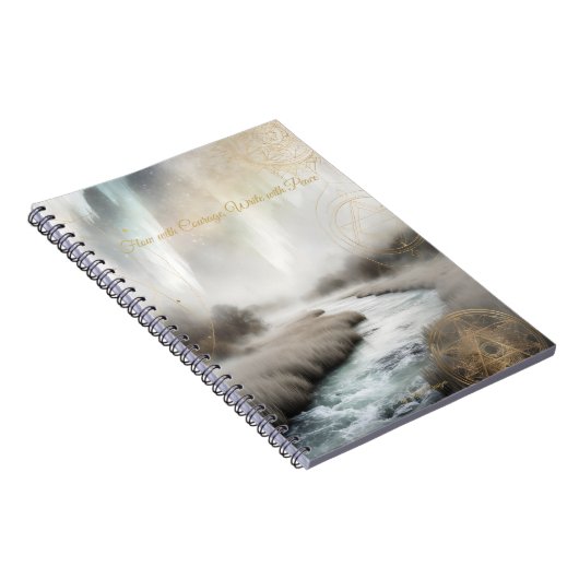 Dreamwoven Guardians Journal – Sacred River Light ノートブック (右側)