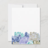 Dreamyフローラ返信カード 出欠カード (裏面)