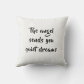 Dreamy angel girl pastel fairy art クッション (裏面)