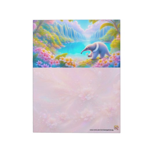 Dreamy Anteater Notepad ノートパッド (回転)