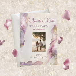 Dreamy Aquarella日付カードを保存 セーブザデート