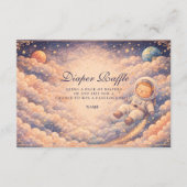 Dreamy Astronaut Cloudscape Diapper Raffle  エンクロージャーカード (正面)