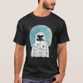 Dreamy Astronaut Rocket Space Travel Blast Off Men Tシャツ (正面)