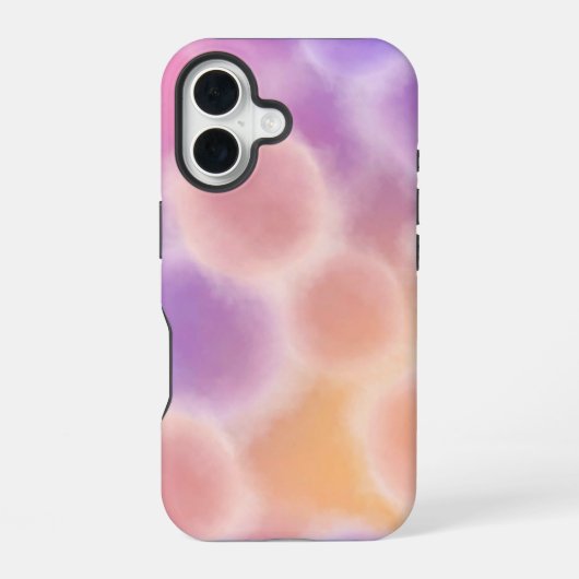 Dreamy Aura Gradient Pastel Aura Case iPhone 16ケース (裏面)