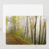 Dreamy autumn park シーズンカード (正面/裏面)