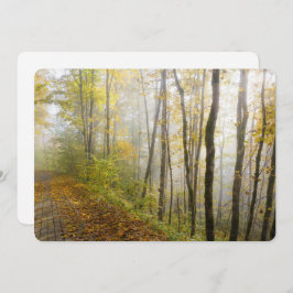 Dreamy autumn park シーズンカード