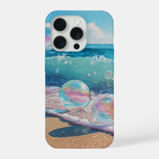 Dreamy Beach Waves Cover iPhone 15  Proケース