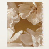 Dreamy beige / brown floral プランナー手帳 (裏面)